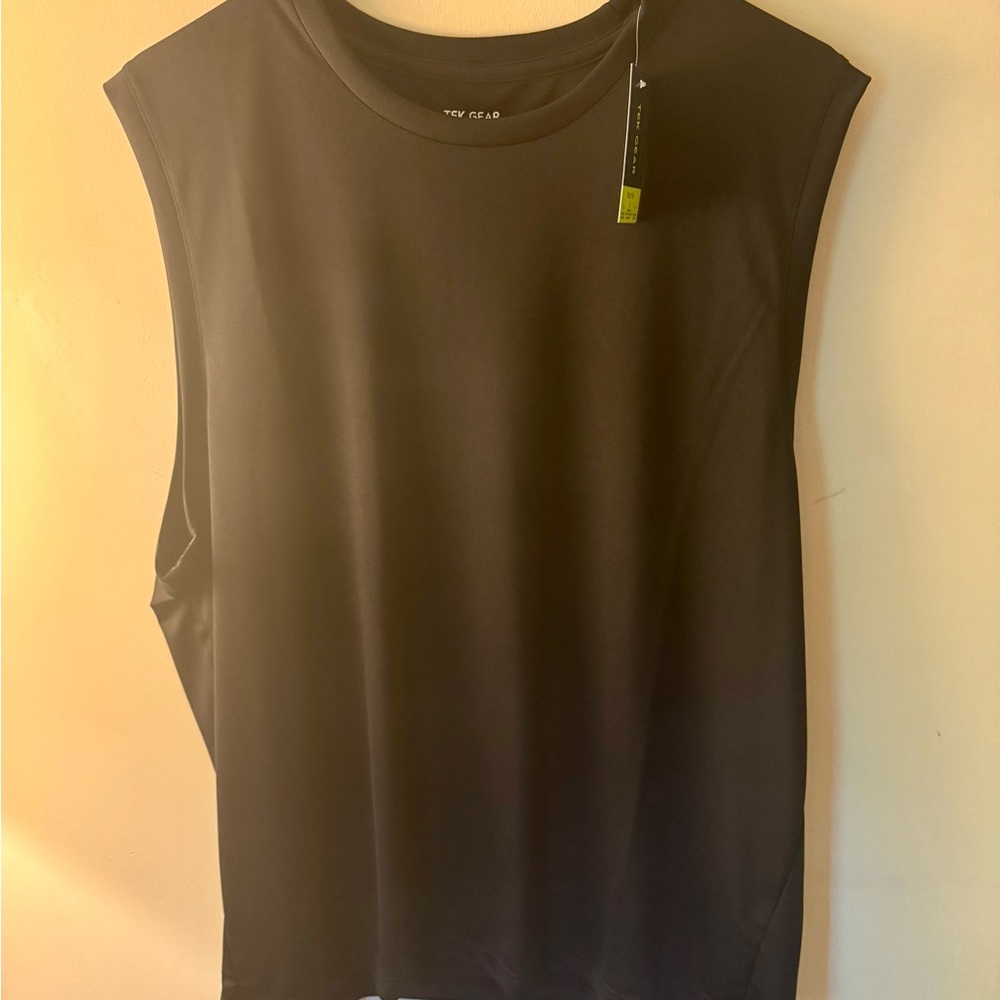 Tek Gear Black Men’s Muscle Tee Athletic Top XL